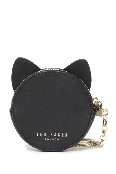 Shop Ted Baker Murphy Dog Coin Purse Key Ring In White