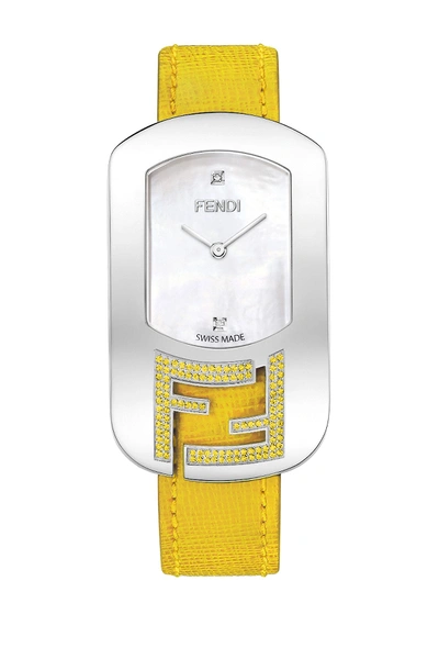 Shop Fendi Women's Chameleon Watch, 29mm In Mop