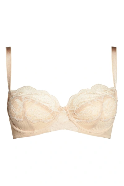 Shop Natori Bouquet Underwire Balconette Bra (regular & Plus Size, Dd-h Cups) In Cosmetic