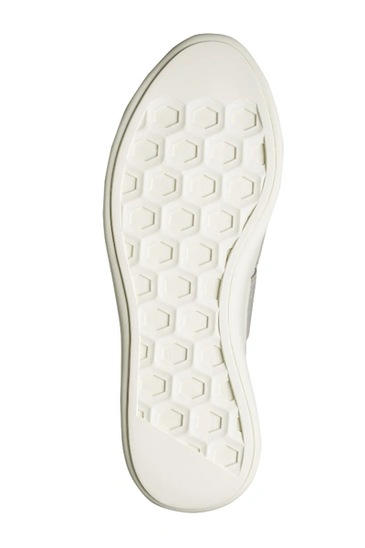 Shop Vince Aston Slip-on Sneaker In White/grey