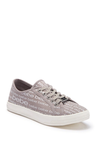 Shop Bebe Logo Sport Sneaker In Lt Gry Cvs