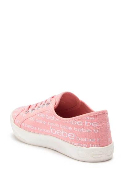 Shop Bebe Logo Sport Sneaker In Lt Pink Cn