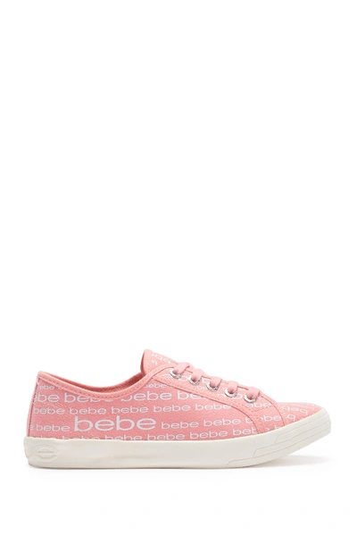 Shop Bebe Logo Sport Sneaker In Lt Pink Cn