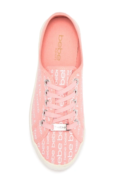 Shop Bebe Logo Sport Sneaker In Lt Pink Cn