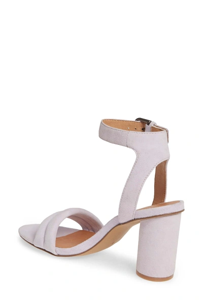 Shop Madewell The Rosalie High Heel Sandal In Sundrenched Lilac