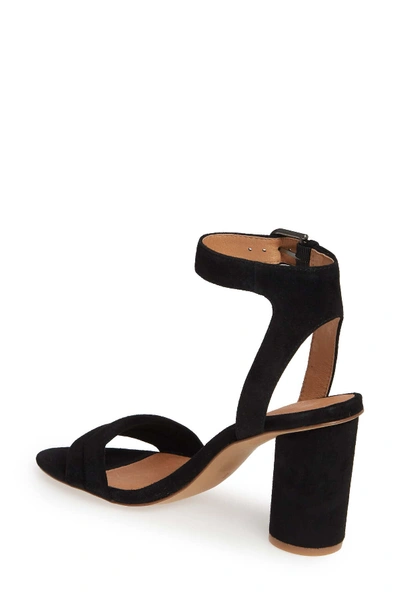 Shop Madewell The Rosalie High Heel Sandal In True Black