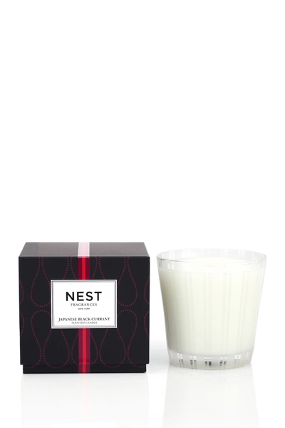 Shop Nest Fragrances 3-wick Candle - Japanese Black Currant