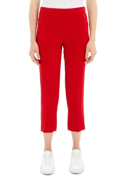 Shop Theory Crop Pants In Pepprcorn