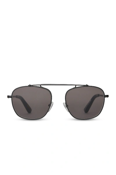 Shop Toms Riley 53mm Navigator Sunglasses In Black