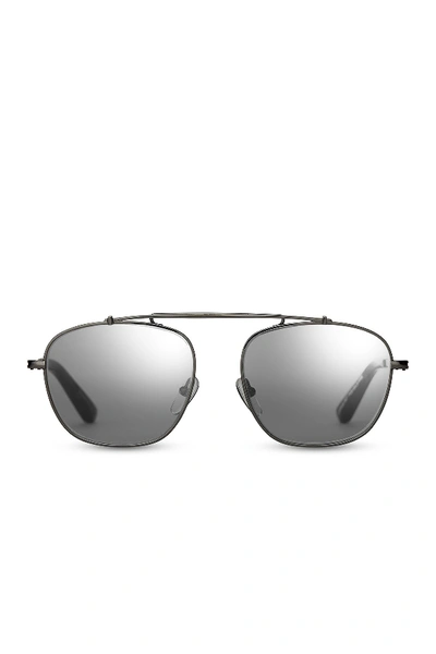 Shop Toms Riley 53mm Navigator Sunglasses In Dark Grey