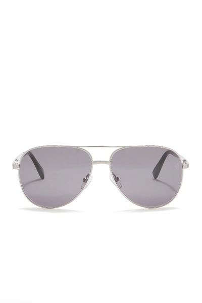 Shop Ermenegildo Zegna 60mm Aviator Sunglasses In Sdkruth/smk