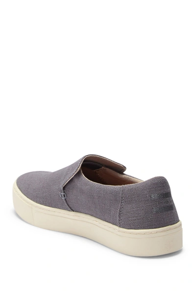 Shop Toms Lomas Canvas Slip On Sneaker In Grey