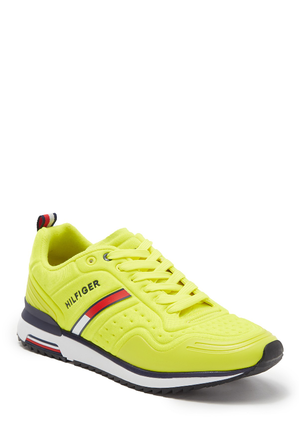 yellow tommy hilfiger sneakers
