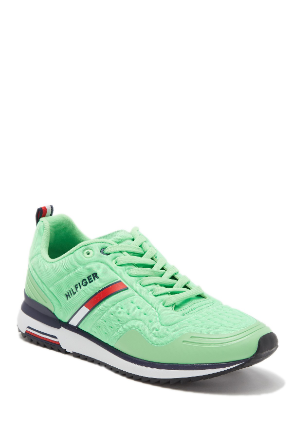 tommy hilfiger green shoes