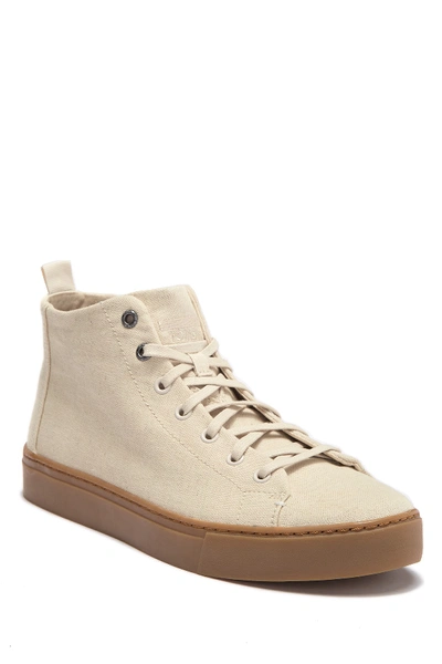 Shop Toms Lenox Mid Lace-up Sneaker In Natural