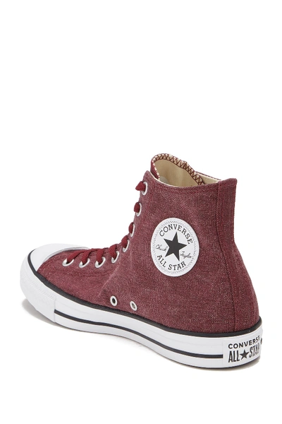 Shop Converse Chuck Taylor All Star High-top Sneaker (unisex) In Dark Burgundy/n