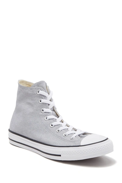 Shop Converse Chuck Taylor All Star High-top Sneaker (unisex) In Wolf Grey/natur
