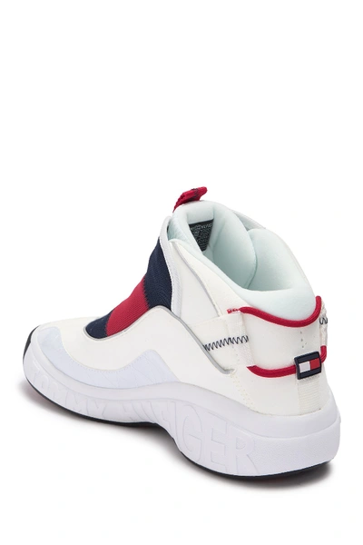 Shop Tommy Jeans Icon Mid Sneaker In Rwb