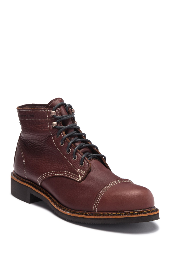 wolverine jenson cap toe boot