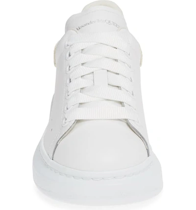 Shop Alexander Mcqueen Sneaker In White/ Snakeprint