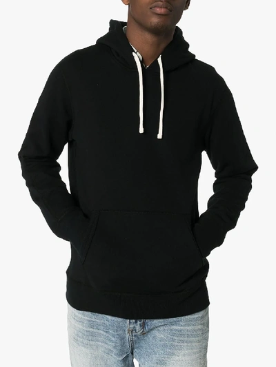 Shop Reigning Champ Midweight Terry Cotton Hoodie In Black