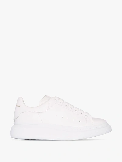 Shop Alexander Mcqueen 'oversized' Sneakers In White