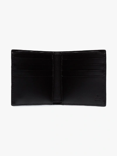 Shop Gucci Black Gg Signature Leather Wallet