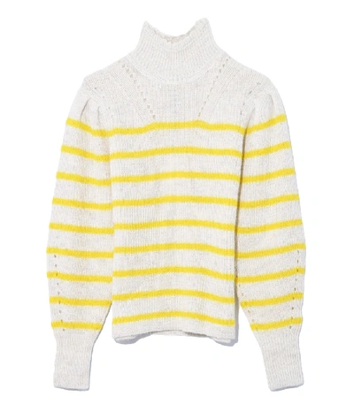 Shop Isabel Marant Étoile Georgia Sweater In Yellow