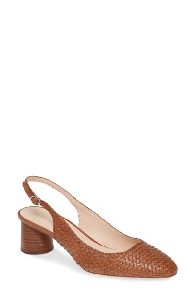 Loeffler randall woven clearance slingback