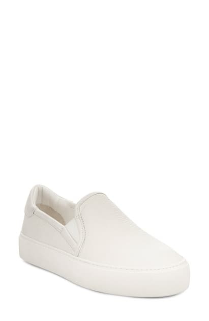 ugg white slip on sneakers