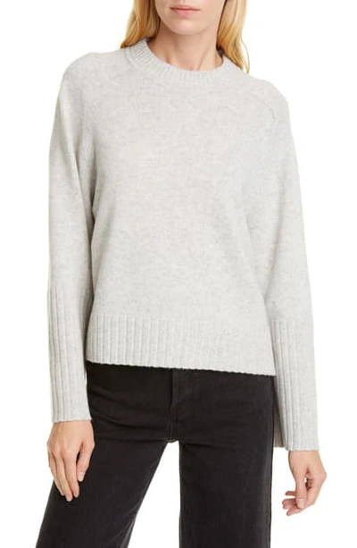 Shop Allude Wool & Cashmere Sweater In Grey