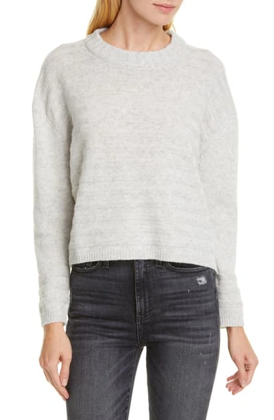 Shop Allude Rib Wool & Cashmere Sweater In Grey