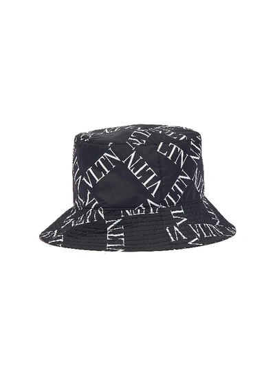 Shop Valentino 'vltn Grid' Print Bucket Hat