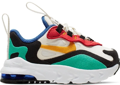 Pre-owned Nike Air Max 270 React Phantom Multi-color (td) In Phantom/university Gold-university Red-black-kinetic Green-hyper Royal