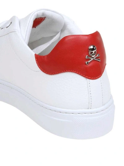 Shop Philipp Plein Original Sneakers In White