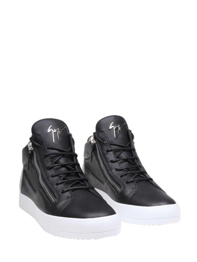 Shop Giuseppe Zanotti Kriss Spot Sneakers In Black