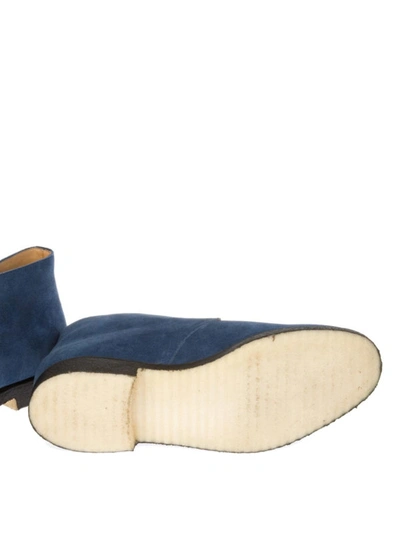 Shop Church's Ryder Blue Suede Desert Boots