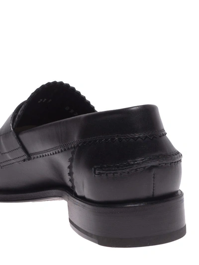 Shop Barrett New Box Black Leather Loafers
