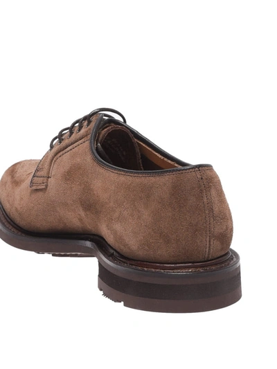 Shop Church's Bestone Suede Derby Shoes In Brown