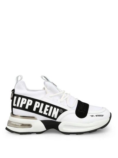 Shop Philipp Plein Runner  Tm Sneakers In White