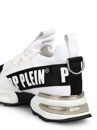Shop Philipp Plein Runner  Tm Sneakers In White