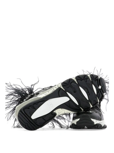 Valentino feather shop sneakers