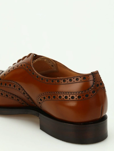 Shop Church's Burwood Polished Binder Shoes In Light Brown