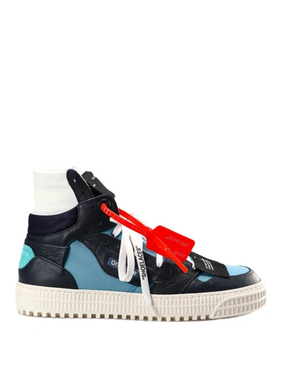 Shop Off-white Off-court 30 High Top Blue Sneakers