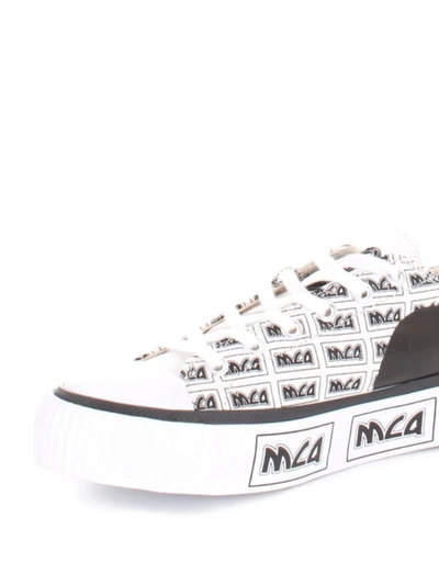 Shop Mcq By Alexander Mcqueen Plimsoll Sneakers In White