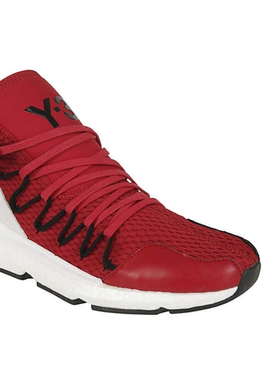 Shop Y-3 Kusari Red Sneakers