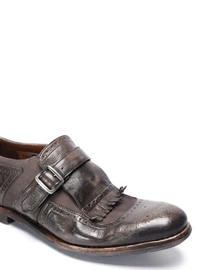 Shop Church's Shangai Vintage Effect Monk-strap In Brown