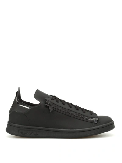 Shop Y-3 Stan Zip Unlined Sneakers In Black