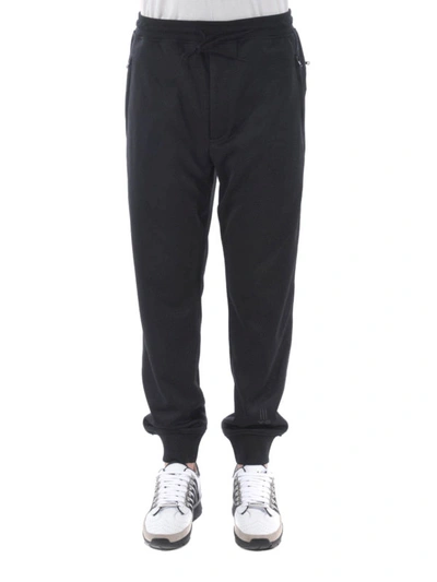 Shop Y-3 New Classic Tech Jersey Track Pants In Black