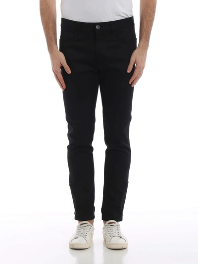 Shop Prada New Denim Stretch Black Jeans